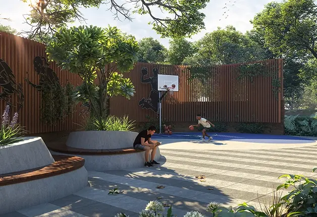 Godrej Neopolis - Sitting area
